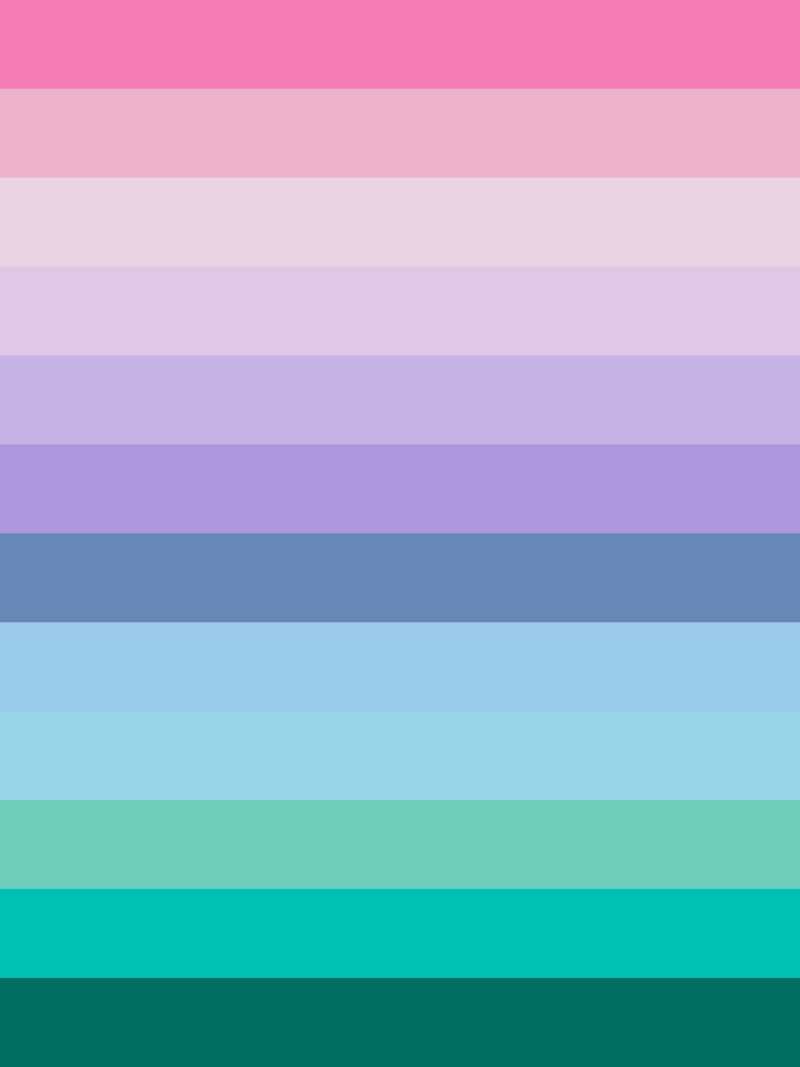 Light Summer colors palette